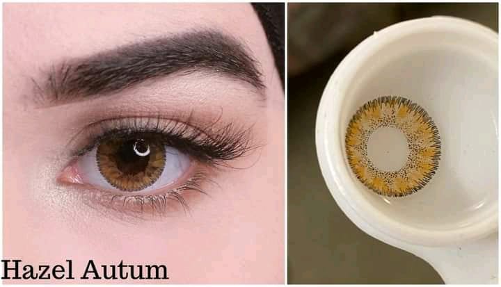 Crystal Eye Autumn Hazel Lens