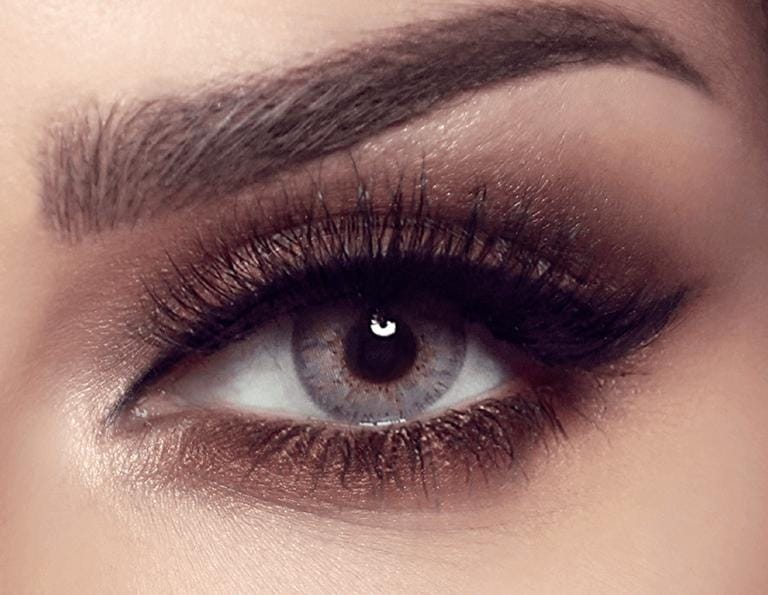 Barbie Eyeland Grey Beige Eyesight Lens