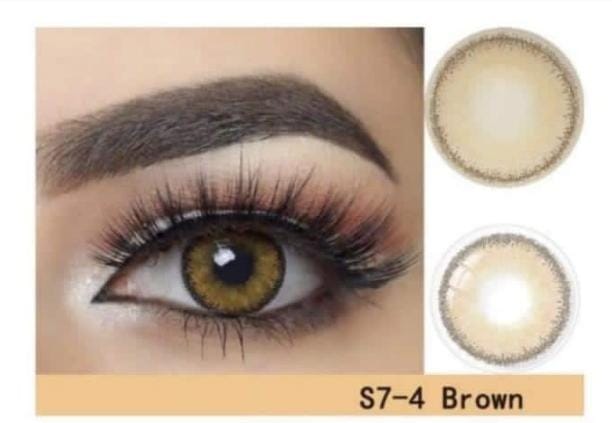 Light Brown Eye Lens