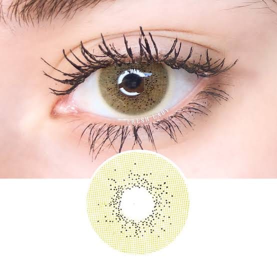Ocean Hazel Eye Lens
