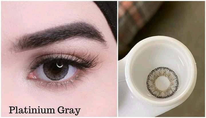 Crystal Eye Platinum Gray  Lens